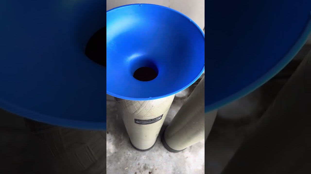 How to replace resin in a Kinetico 735 water softener