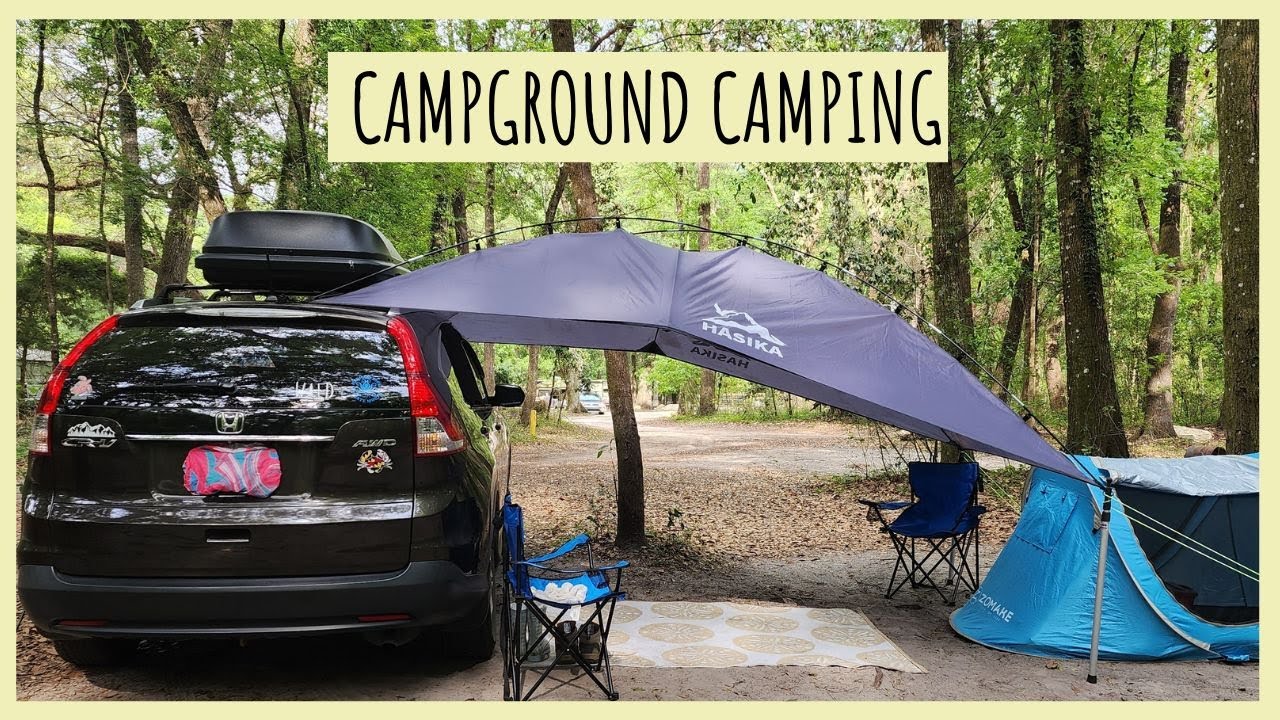 SUV CAR CAMPING / ICHETUCKNEE SPRINGS CAMPGROUND