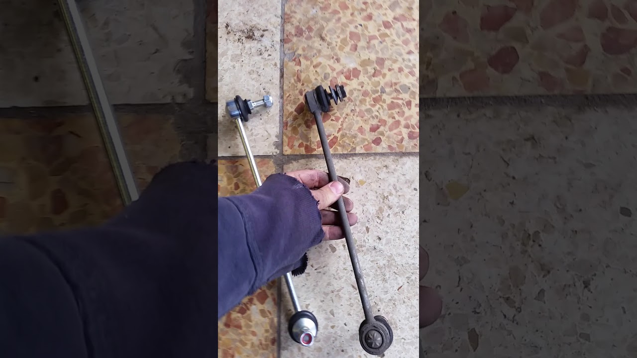 BMW E60 front drop links change