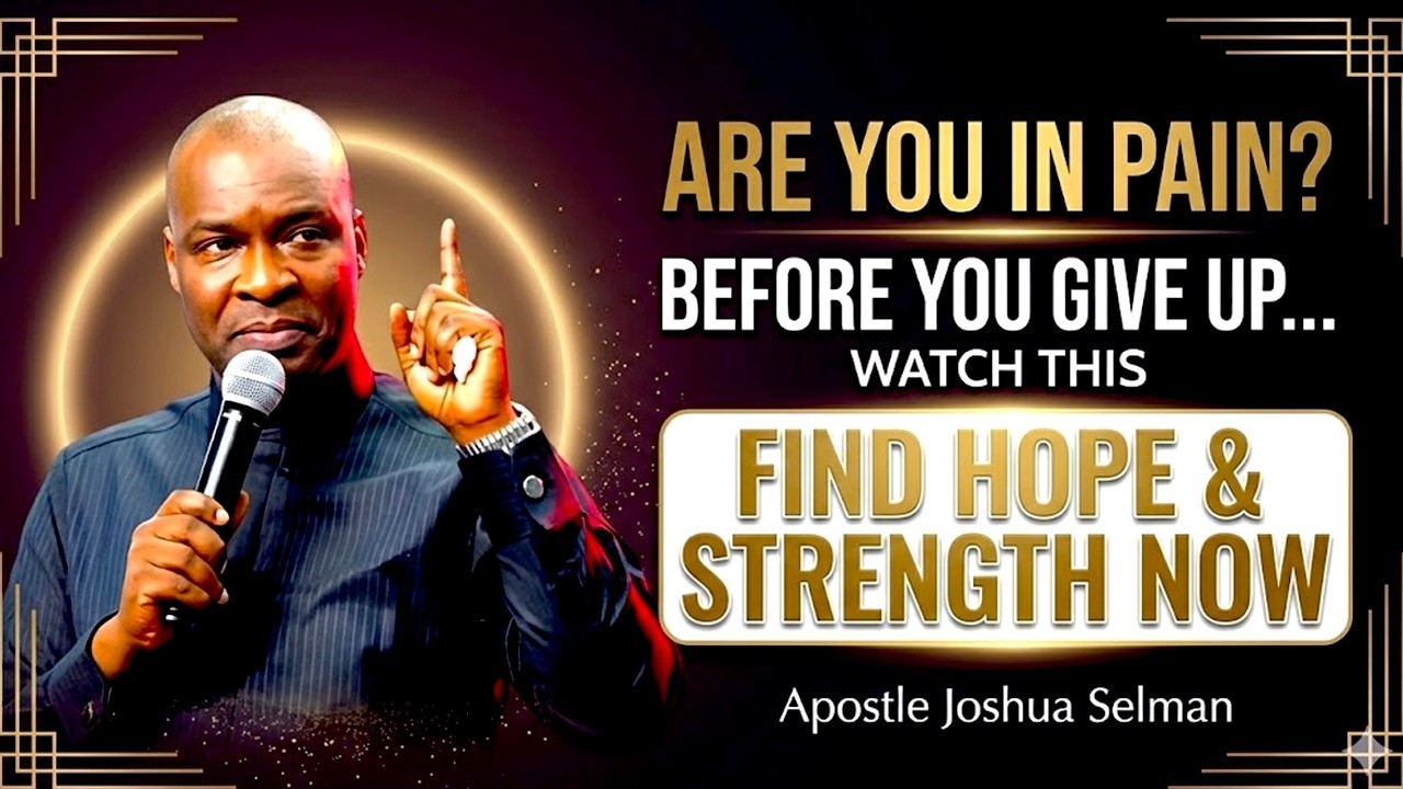 Feeling Hopeless? Watch This Before Giving Up || Apostle Joshua Selman