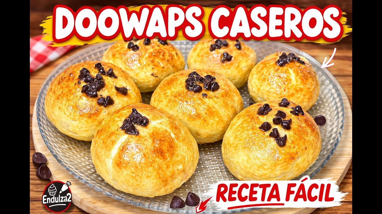 DOOWAPS CASEROS 🍫 | Receta fácil y súper esponjosa
