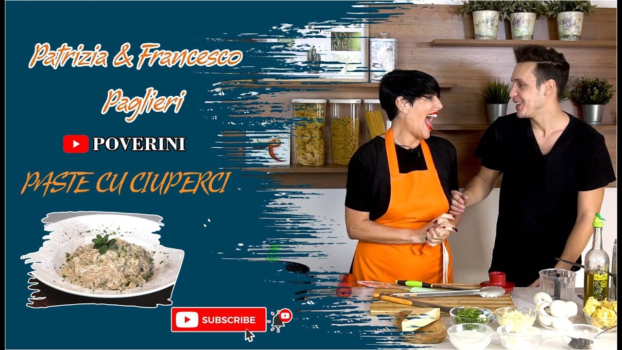 PASTE CU CIUPERCI