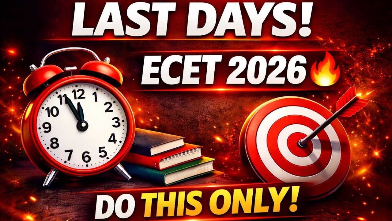 AP/TG ECET 2026 Last Minute Preparation Strategy | Full Guide 🔥