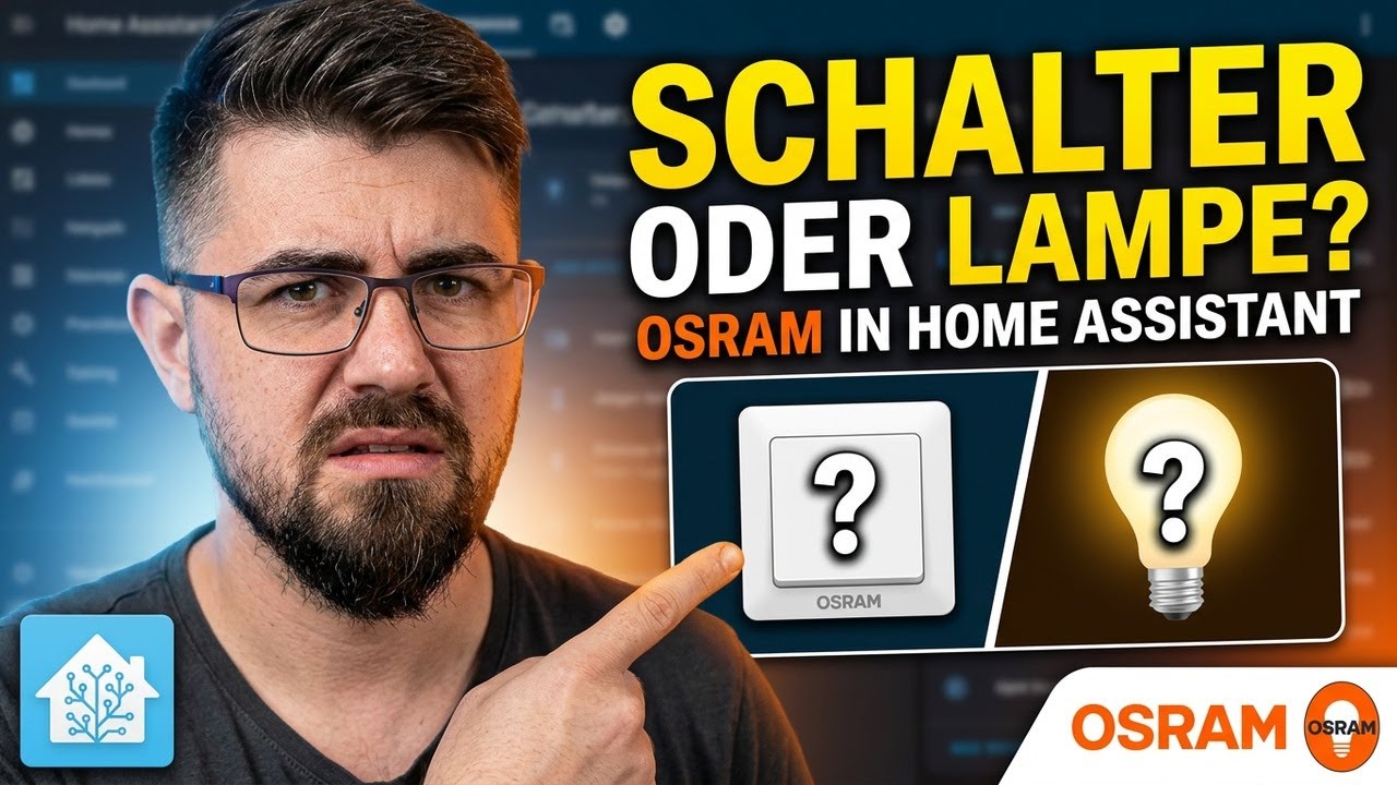 OSRAM Smart Switch – Schön, wertig, aber in Home Assistant als Lampe?!