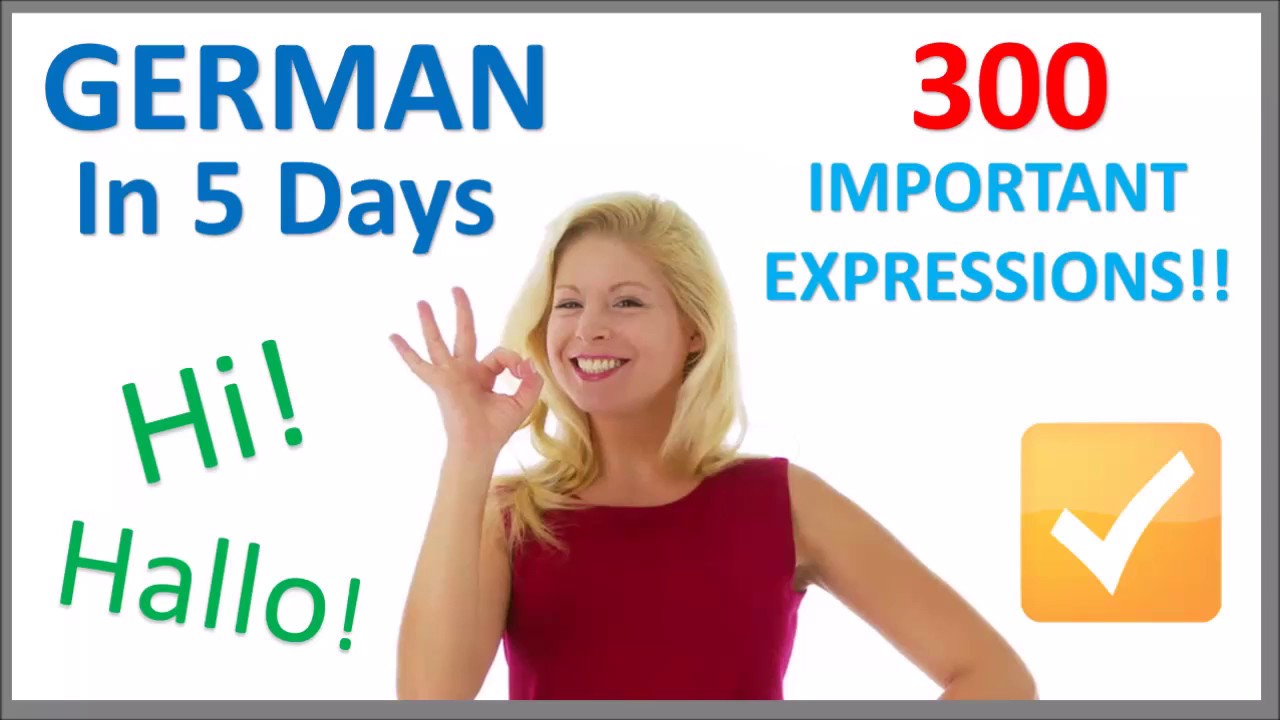 Learn German in 5 Days - Conversation for Beginners