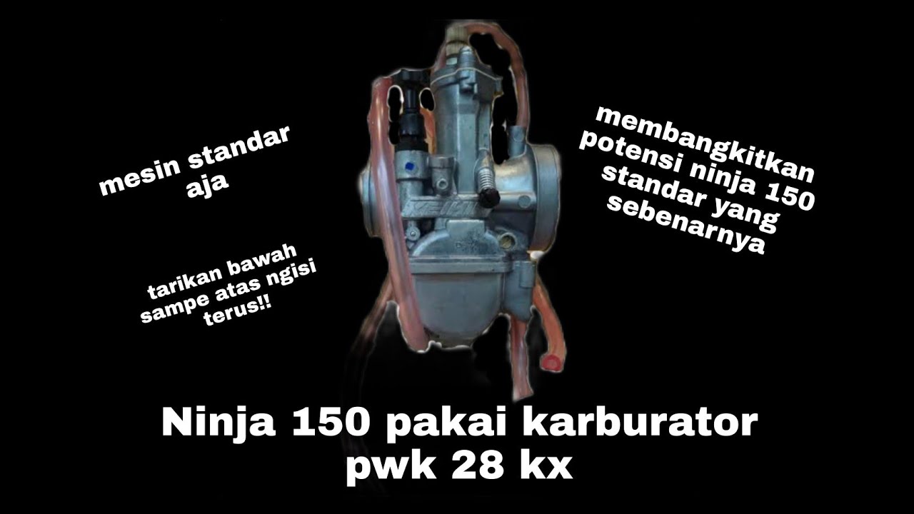 karburator PWK 28 KX untuk ninja 150 r/rr/ss