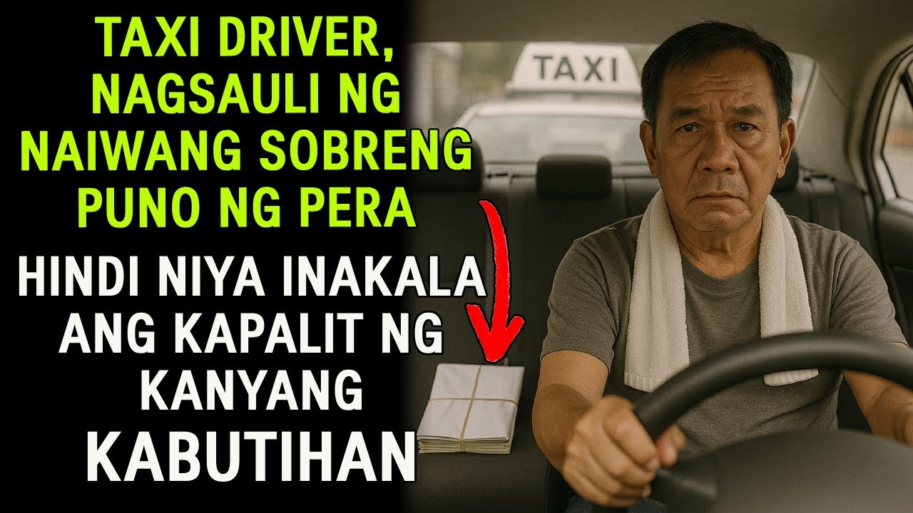 TAPAT NA TAXI DRIVER | TAGALOG STORY | PINOY STORY | INSPIRING STORY | SHORT STORY | FULL STORY