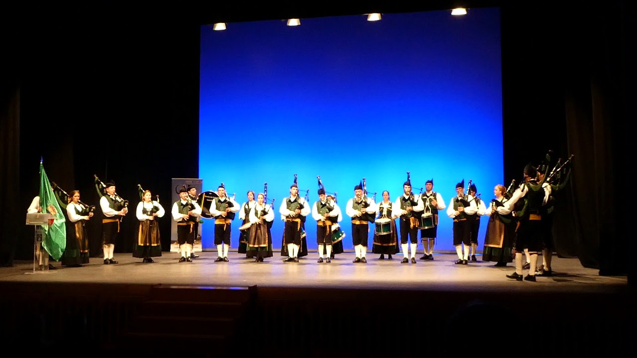 Banda de gaitas asturianas Castrillón. Asturias.