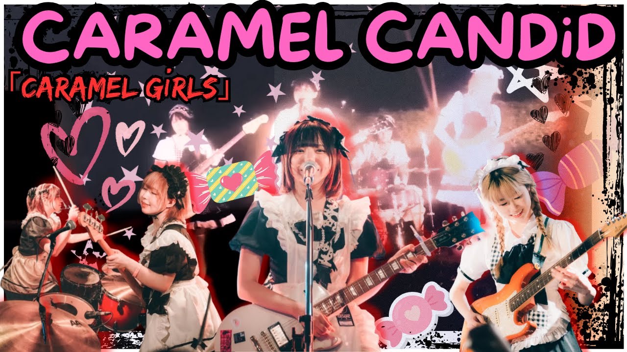 CARAMEL CANDiD 「CARAMEL GiRLS」| My new obsession? | BOSS Coffee and JROCK #shreddawg