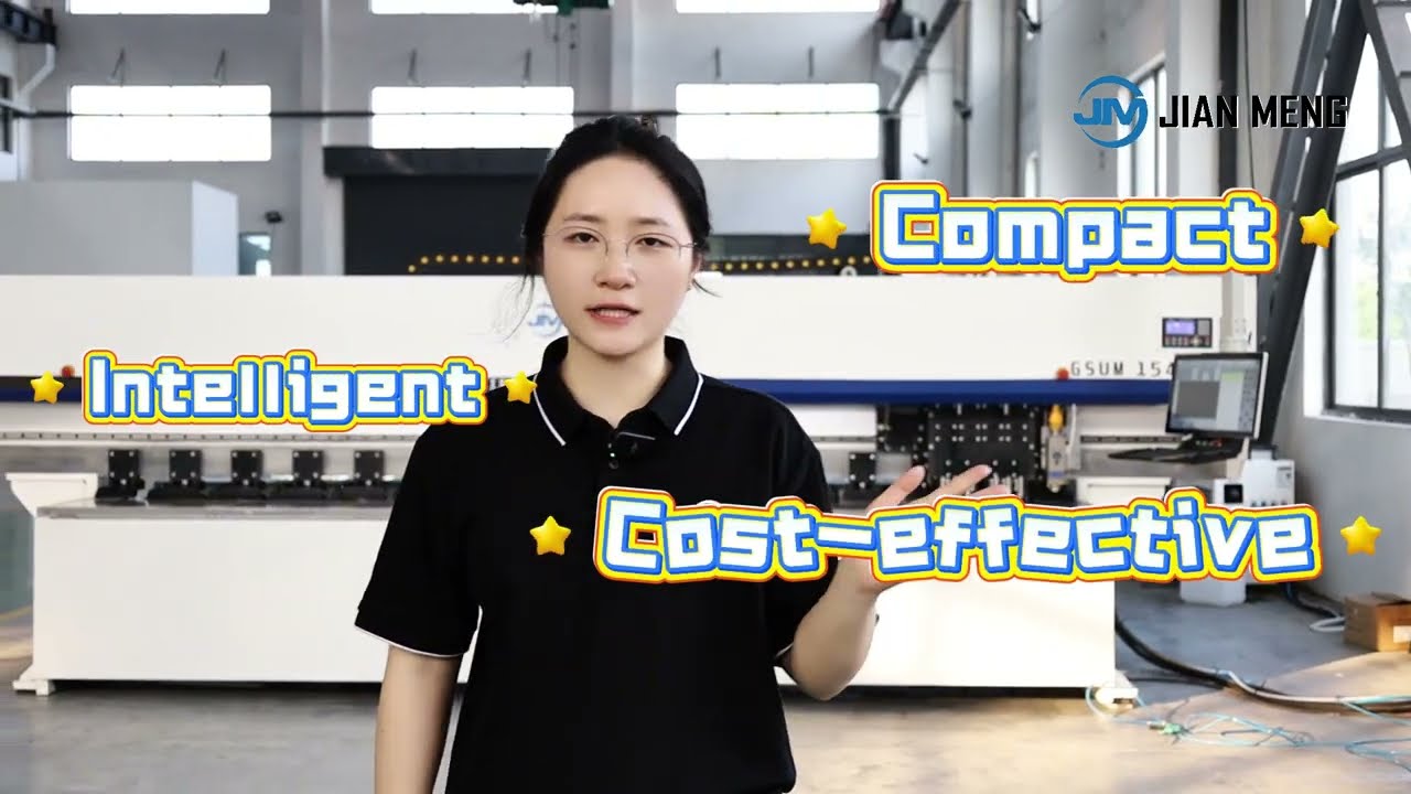 JIANMENG Vertical Laser Combo V-Grooving Machine — 3-in-1 Laser, Shear & V-Groove (50% Space Saved)