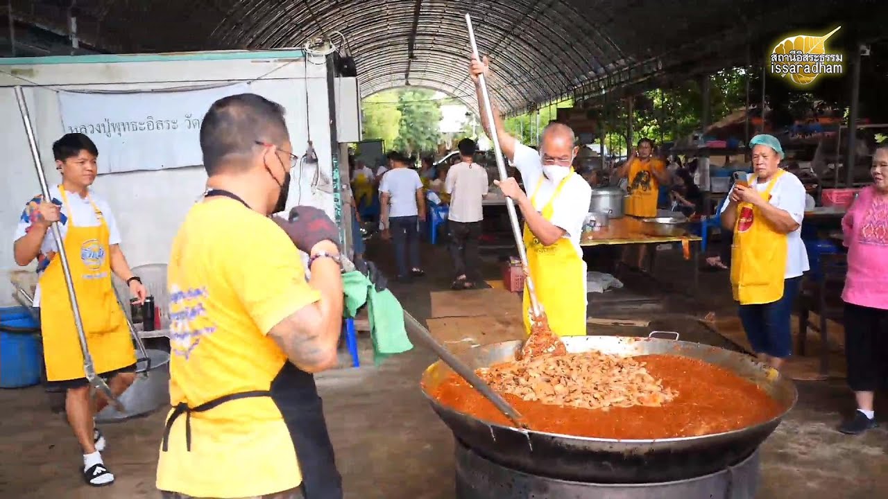 หลวงปู่พุทธะอิสระ ทำอาหารส่งช่วยทหารชายแดน ช่วงบ่าย 16ส.ค.2568
