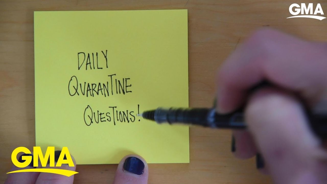Ask yourself these 6 'quarantine questions' for healthy daily self-care | GMA