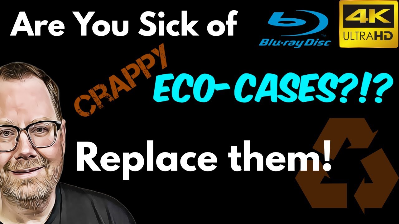 Tired of Lame Eco-Cases? Blu-ray & 4K Replacement Cases for Collectors | Back to Basics #7