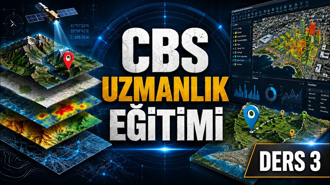 DETAYLI CBS UZMANLIĞI EĞİTİMİ DERS 3 (GÜNCEL)