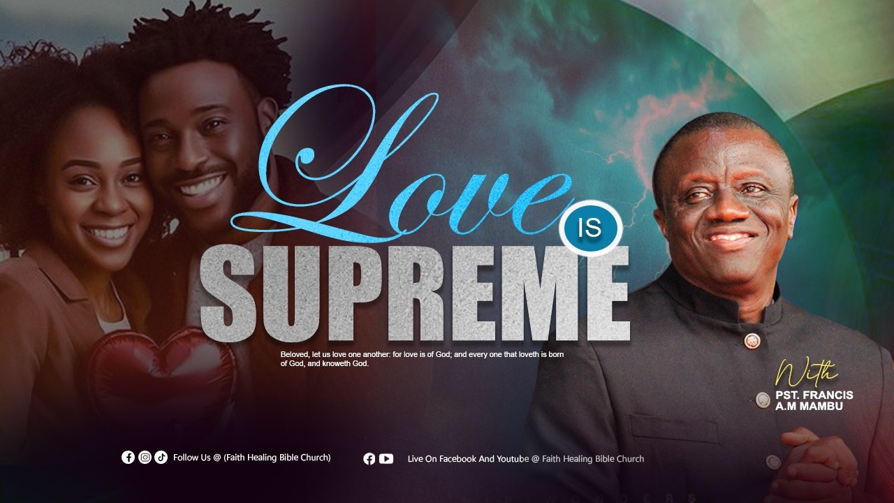 DIVINE SUNDAY SERVICE II PST. FRANCIS A.M. MAMBU II LOVE IS SUPREME II 15.03.2026 II