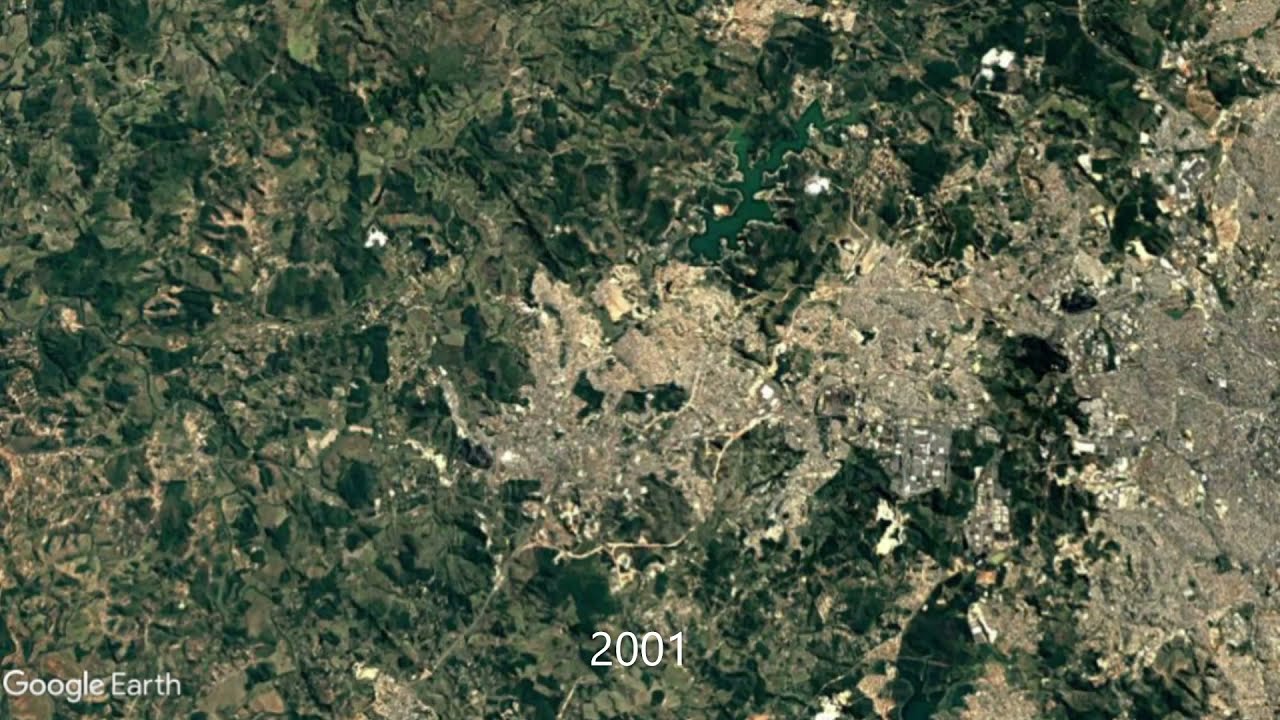 Betim/MG | Evolu&ccedil;&atilde;o de 1985 a 2020 (Time-Lapse Video)