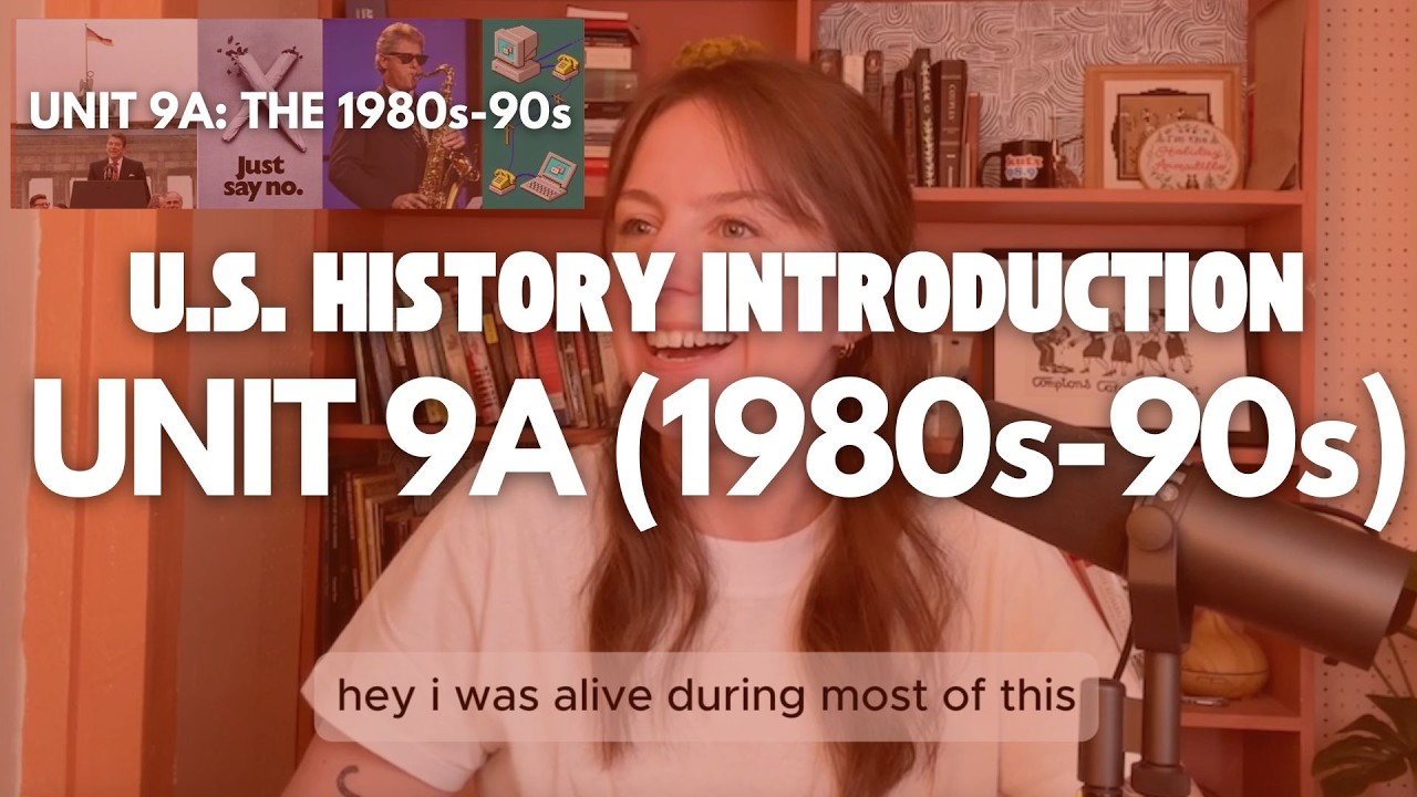 Введение в курс истории США, раздел 9А: 1980-е &ndash; 1990-е годы.