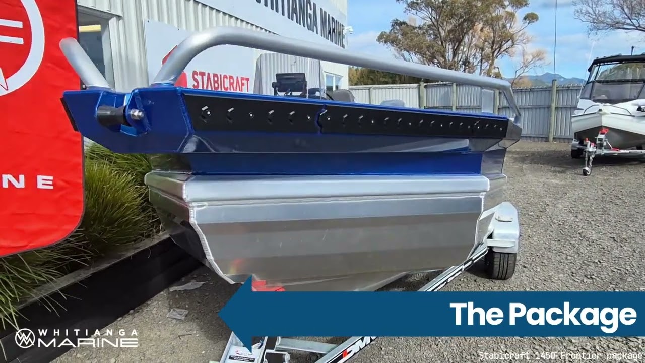 Stabicraft 1450 Frontier, Yamaha F50hp & Dmw Trailer