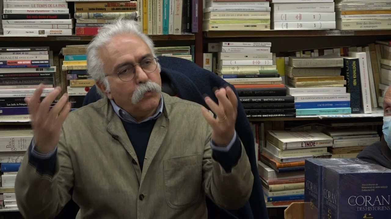 M. Mohammad Ali Amir-Moezzi à la librairie Le Tiers Mythe