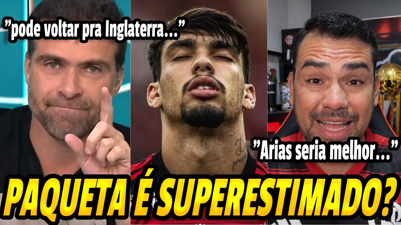 PAQUETA É SUPERESTIMADO? A VOLTA DO MEIA NÃO AGRADOU OS FLAMENGUISTAS...
