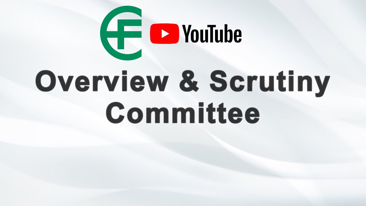 30 September 2025 Overview and Scrutiny Committee