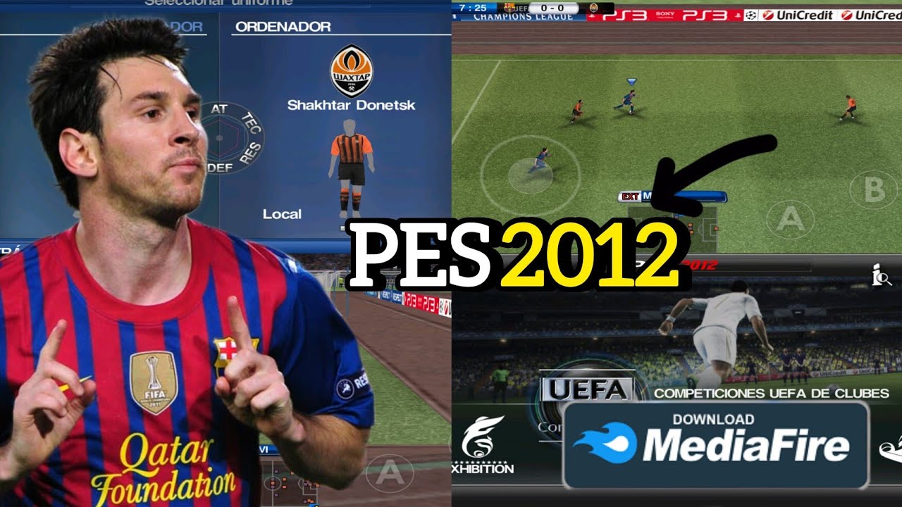 PES 2012 para Android descargalo!!