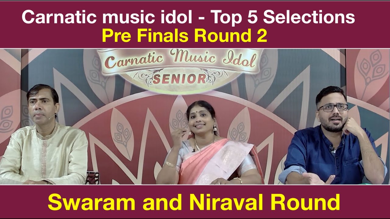 CARNATIC MUSIC IDOL SENIORS | PRE FINALS | TOP 5 selections | Episode 45