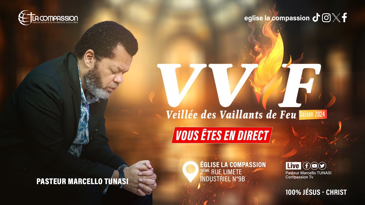 LA DÉTRESSE NE PARAÎTRA PAS DEUX FOIS • PAST MARCELLO TUNASI • VVF 06 DÉC 2024