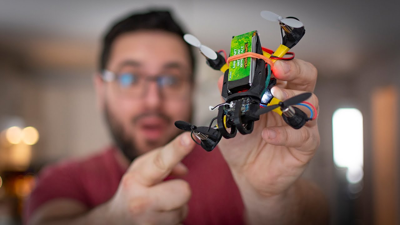 J'ai FABRIQUÉ mon propre DRONE!!