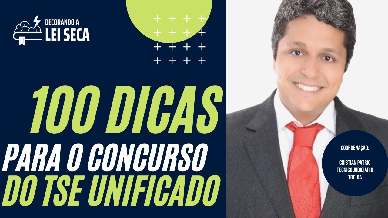 100 Dicas p/ Concurso Unificado do TSE - Direito Eleitoral - Direitos Pol&iacute;ticos