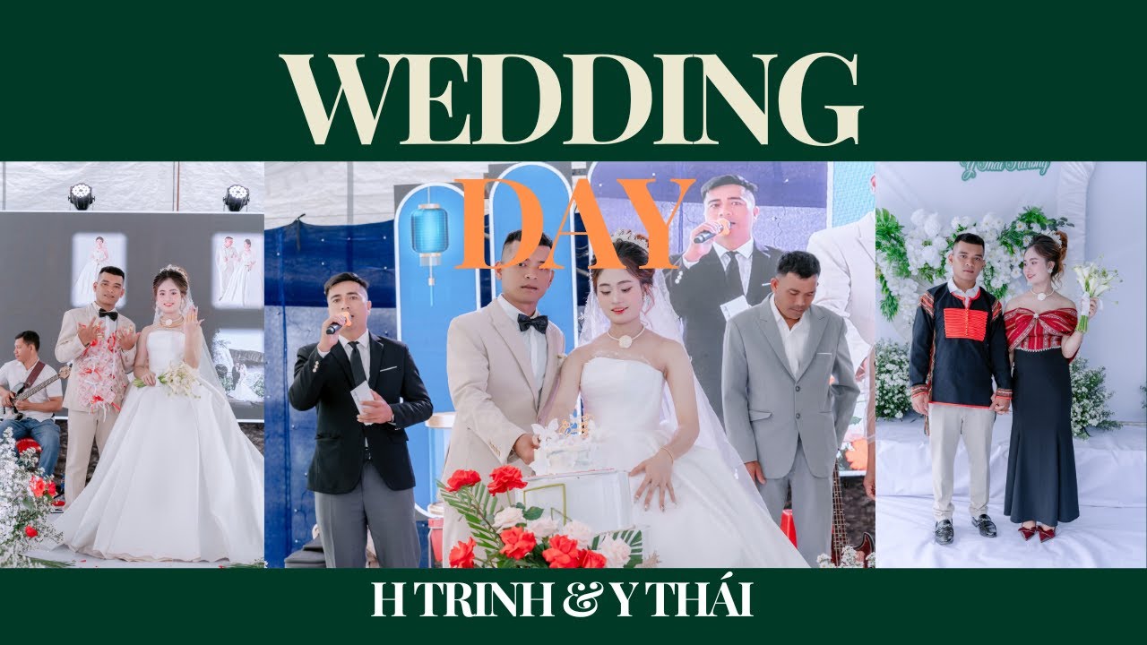 ĐÁM CƯỚI H TRINH NIÊ & Y THÁI ADRƠNG | BUÔN CUÔR DĂNG A