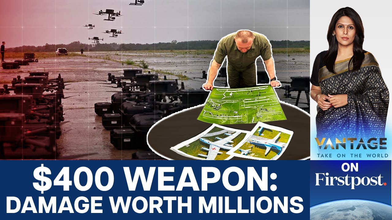 Ukraine’s Drone Blitz Inside Russia: How Drones Are Dictating Warfare | Vantage with Palki Sharma