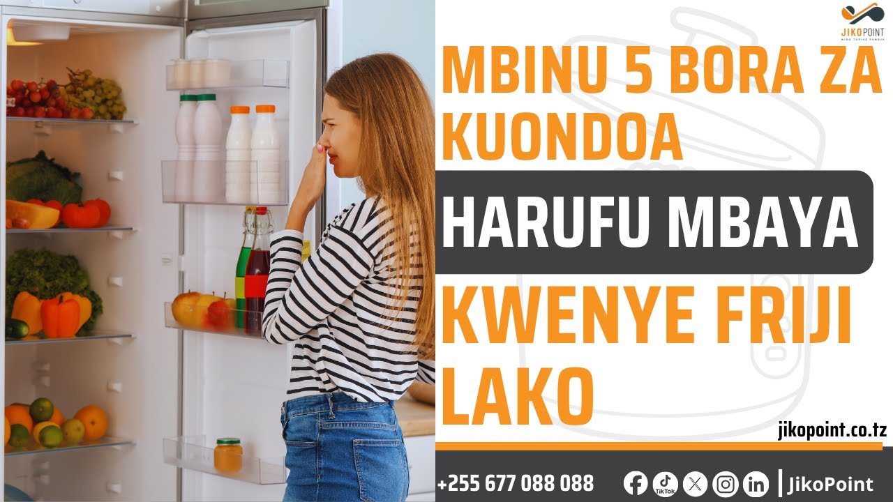 Mbinu 5 BORA za kuondoa harufu mbaya kwenye friji lako | Refrigerator Cleaning