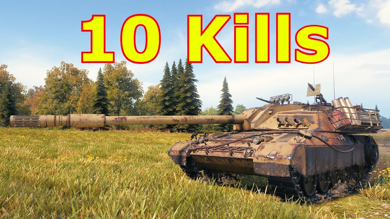 World of Tanks Carro da Combattimento 45t - 10 Kills 10,1K Damage