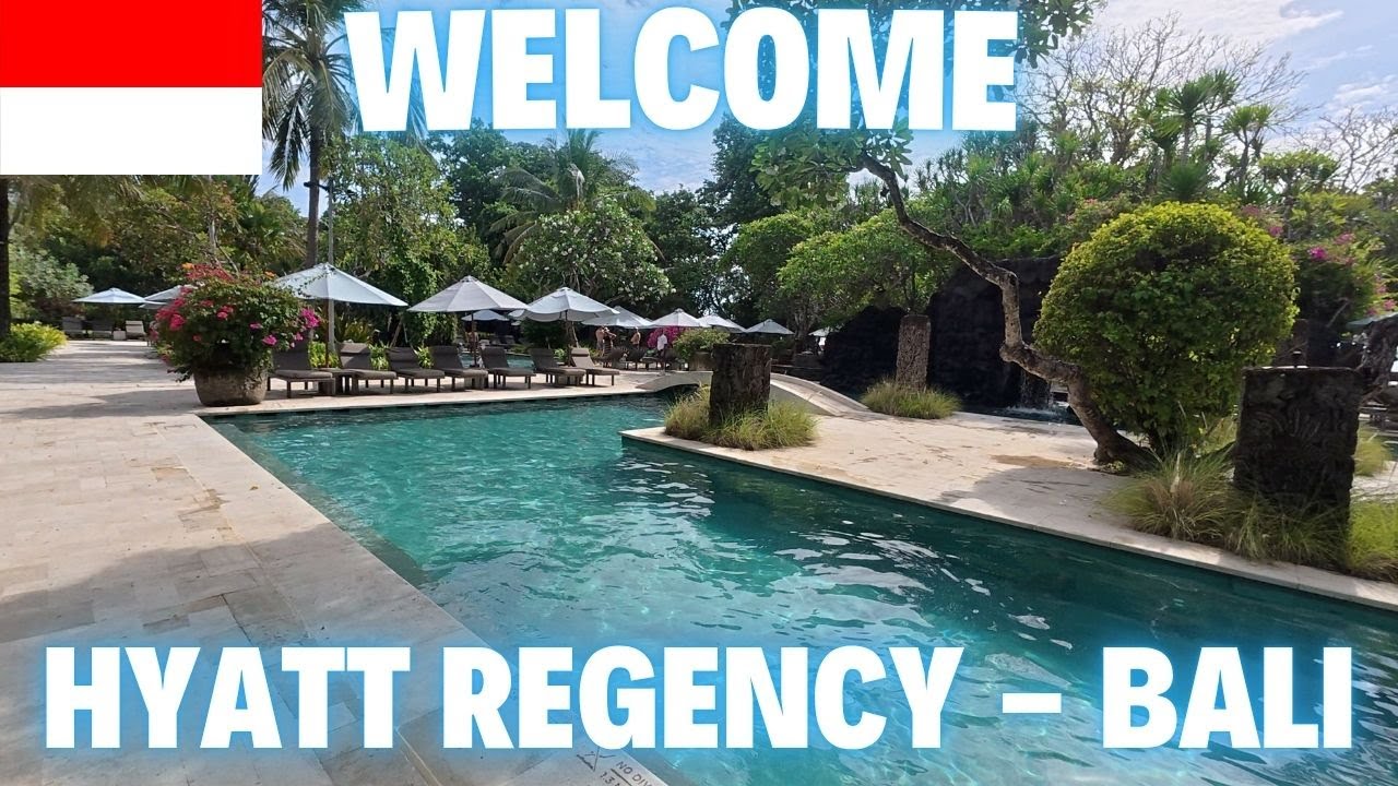 HYATT REGENCY BALI — Пешеходная экскурсия по этому прекрасному отелю🇮🇩