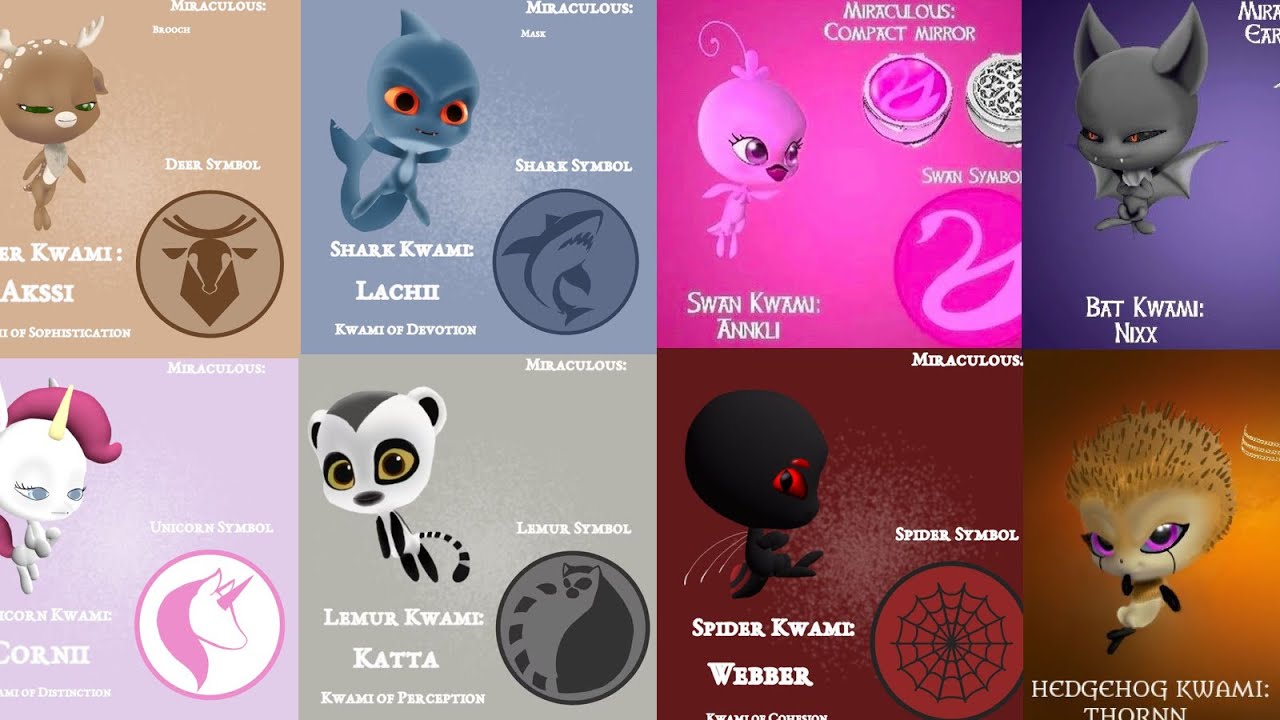 Miraculous Ladybug: more new Kwami's!!