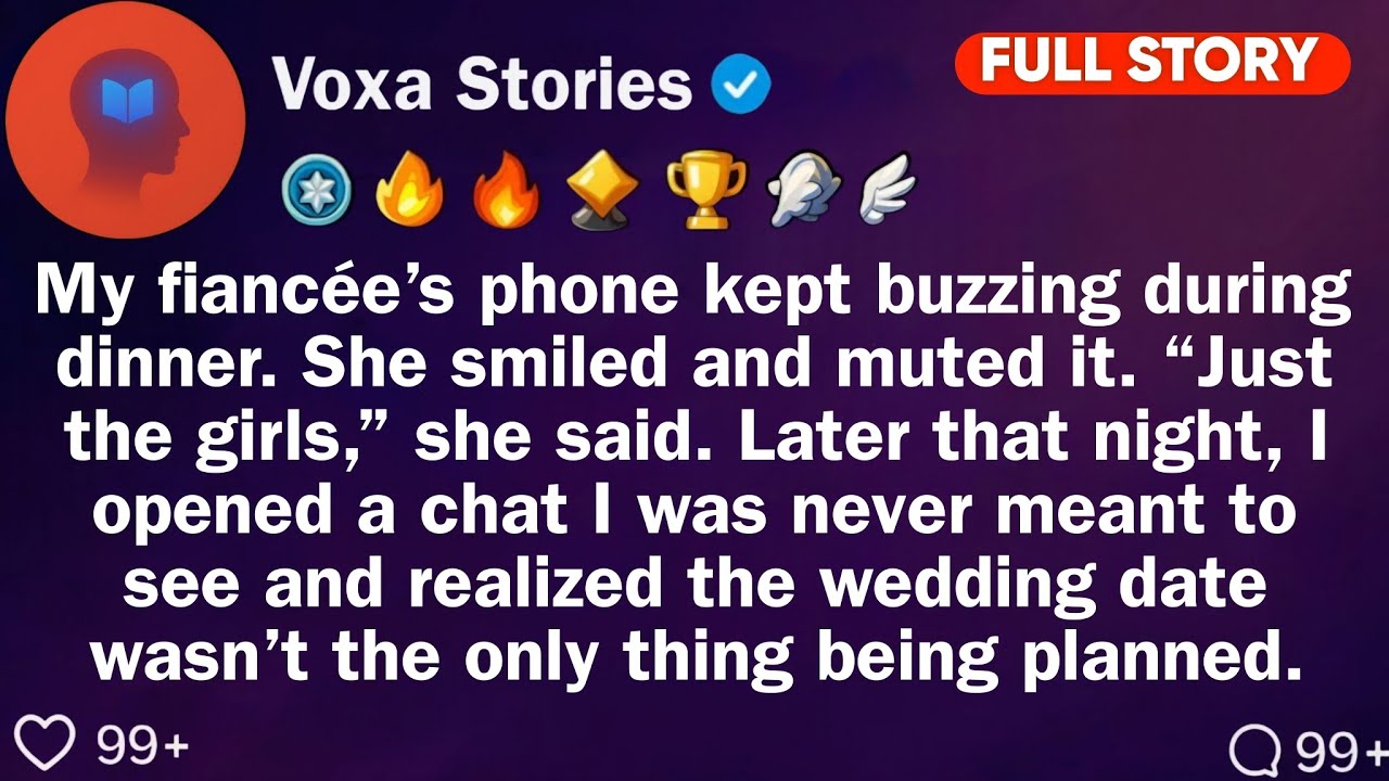 My Fiancée's Phone Kept Buzzing During Dinner. She Smiled And Muted It. 