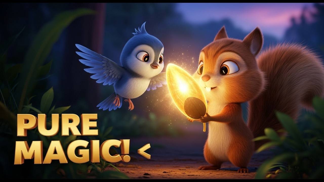 A Tiny Tear Makes a Big Magic Tree! Sweet 3D Cartoon Story for Kids