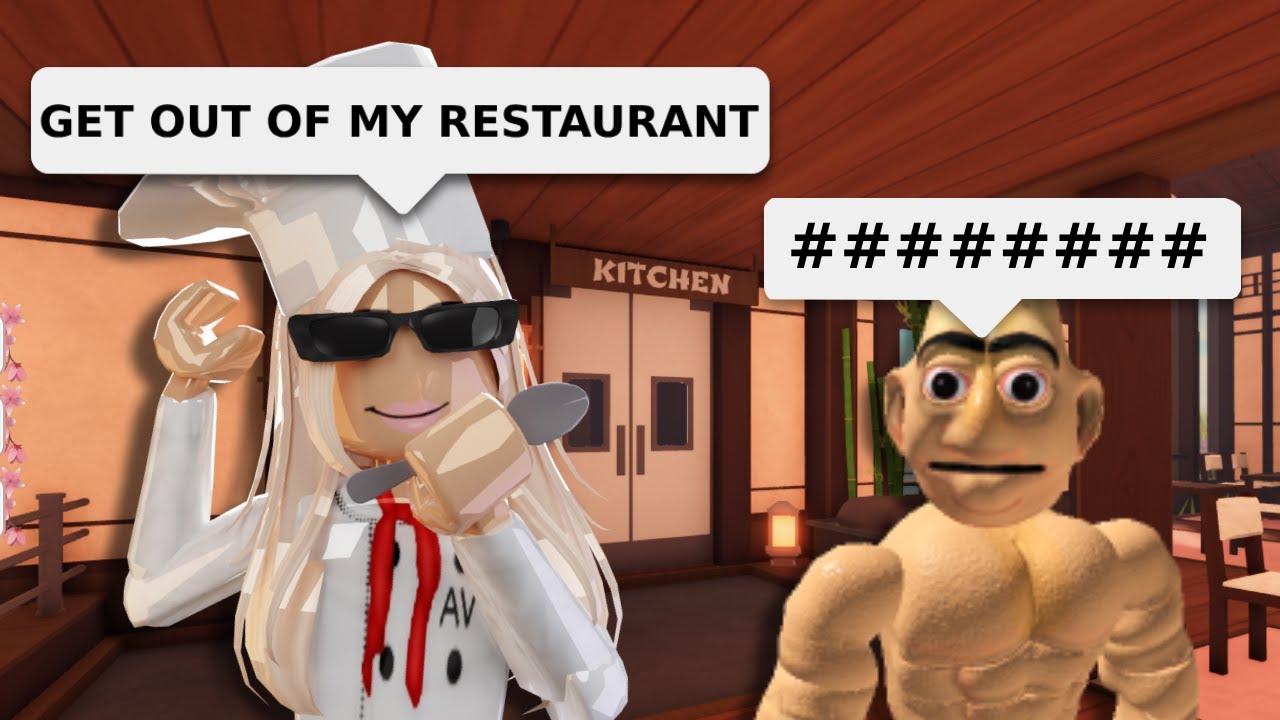 Я работал в суши-ресторане Roblox...