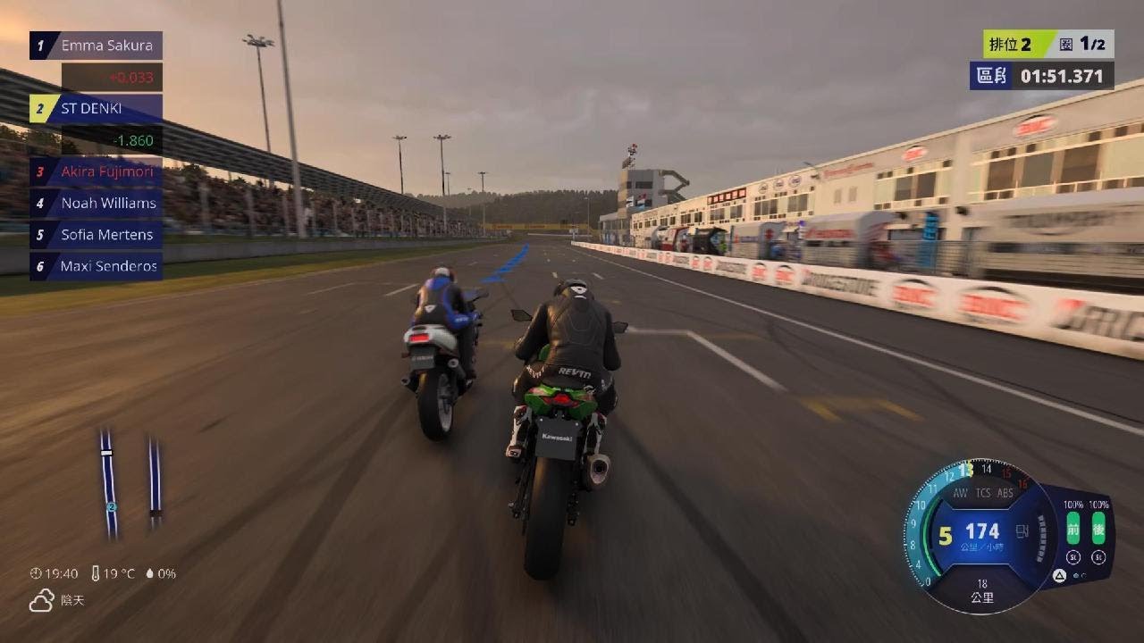 RIDE 6_KAWASAKI ZX-4RR game play
