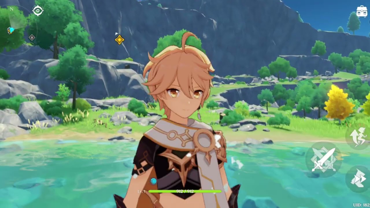 Playing genshin impact for the first time | gameplay #1