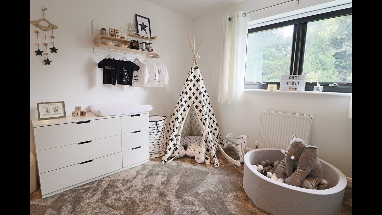 NURSERY TOUR| Gender Neutral & Monochrome