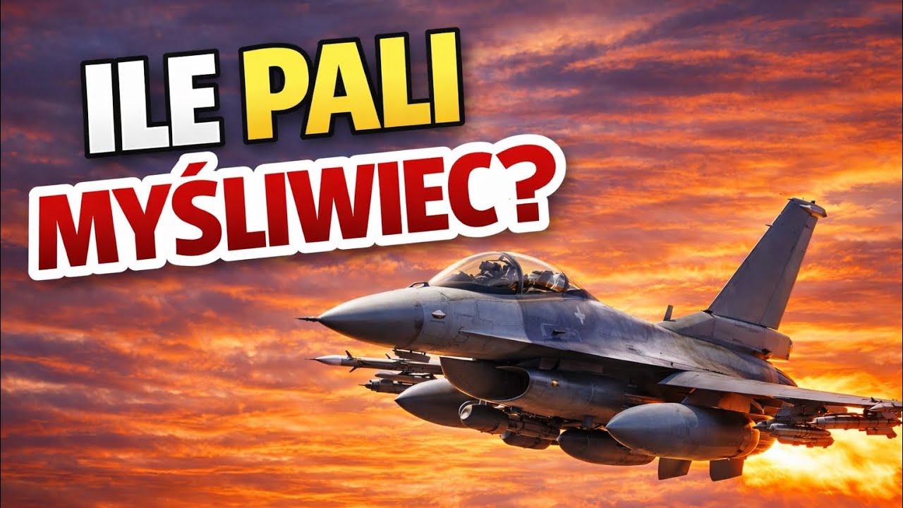 Ile pali myśliwiec w 1 godzinę lotu? Będziecie w szoku.