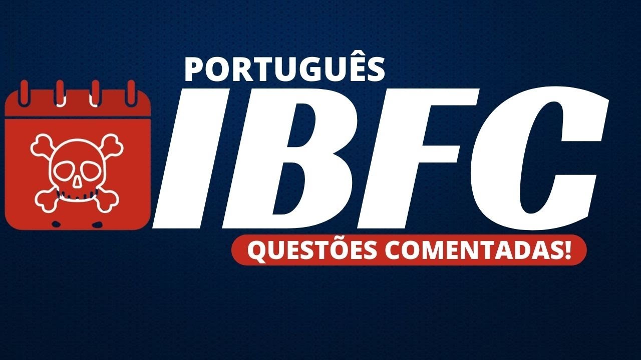 🔴PORTUGUÊS IBFC 1 - QUESTÕES COMENTADAS! | Prof. Pedro Lima