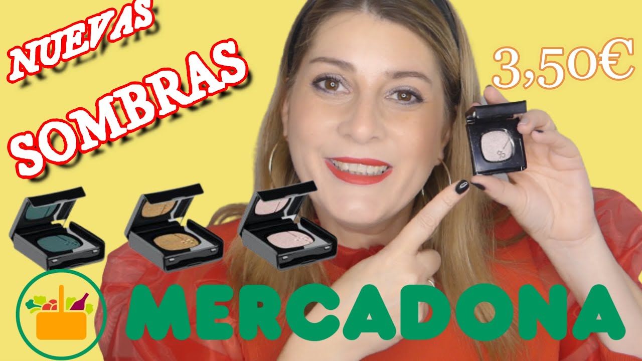 PROBANDO las NUEVAS SOMBRAS de MERCADONA/ maquillaje completo con productos DELIPLUS