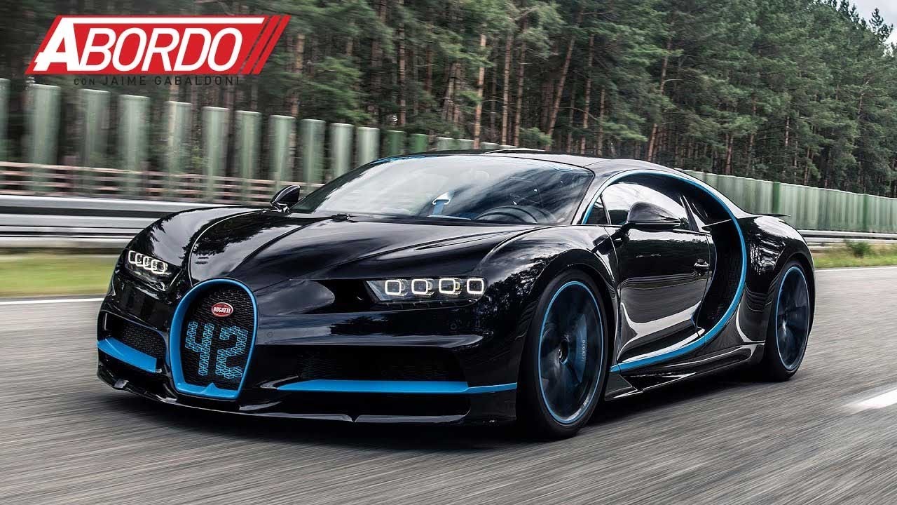 En Video: Juan Pablo Montoya bate r&eacute;cord de velocidad A Bordo del Bugatti Chiron