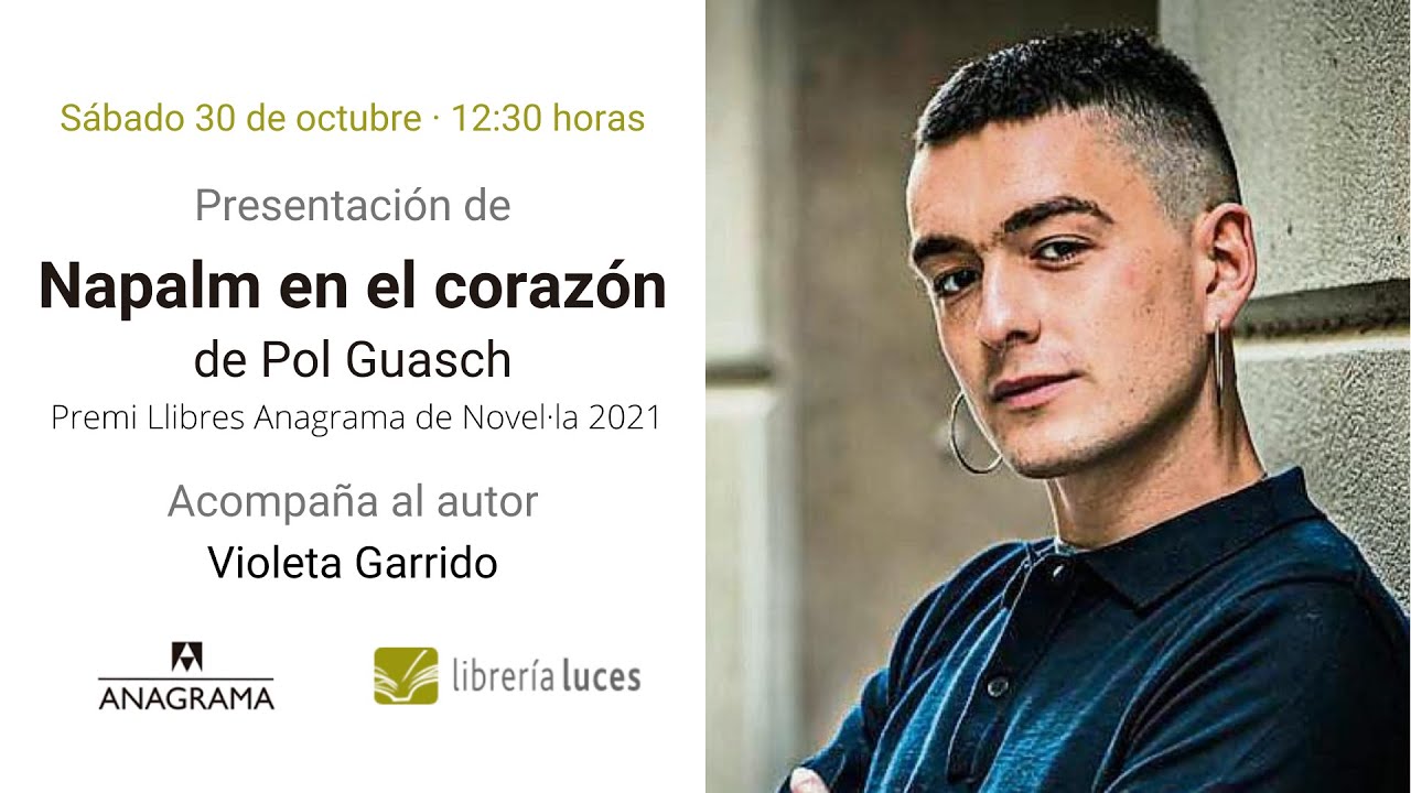 Presentación de 'Napalm en el corazón', de Pol Guasch