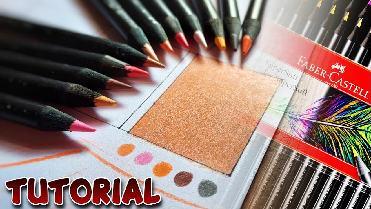 MEU SEGREDO PARA COLORIR BEM COM ESSE LÁPIS - Faber Castell Supersoft