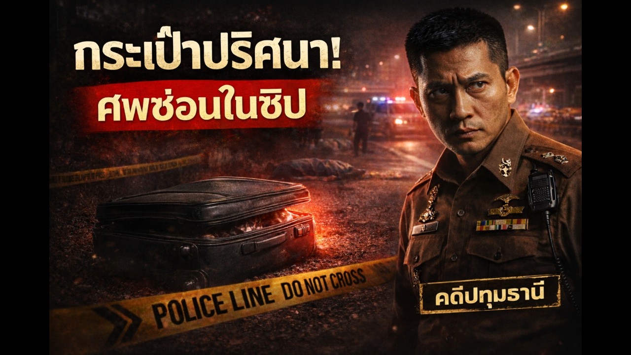 กระเป๋าเดินทางริมทางด่วน! ศพในซิป