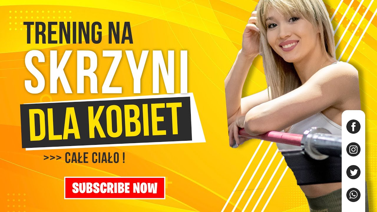 Trening całego ciała dla Pań z wykorzystaniem skrzyni (boxa). @NawetFit Ewa Nejman. GymHouse.